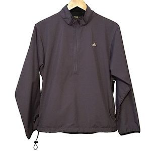 EMS sz Medium Jacket Lightweight Pullover 1/2 Zip Dusty Purple